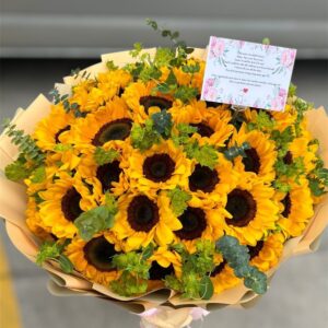 RAMO BUCHON DE GIRASOLES
