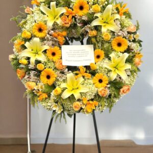 CORONA ESPECIAL PICARON GERBERAS